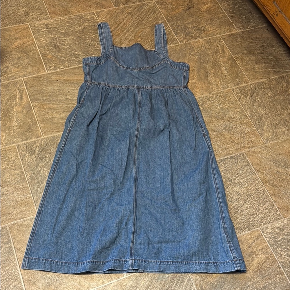 Madewell Blue Denim Dress